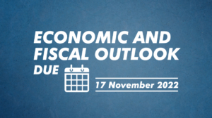 Economic and fiscal outlook due 17 November 2022