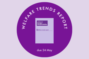Welfare trends report due 24 May
