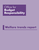 Book cover of Welfare trends report