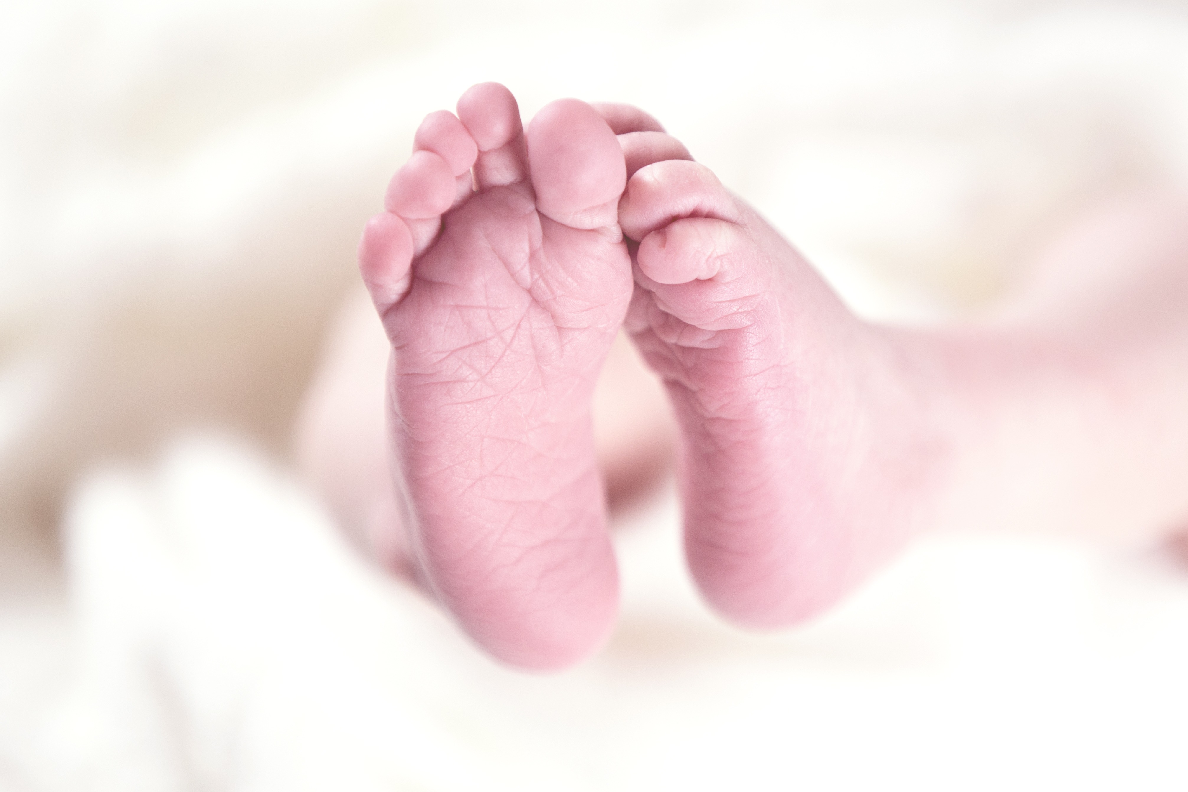 photo of baby feet