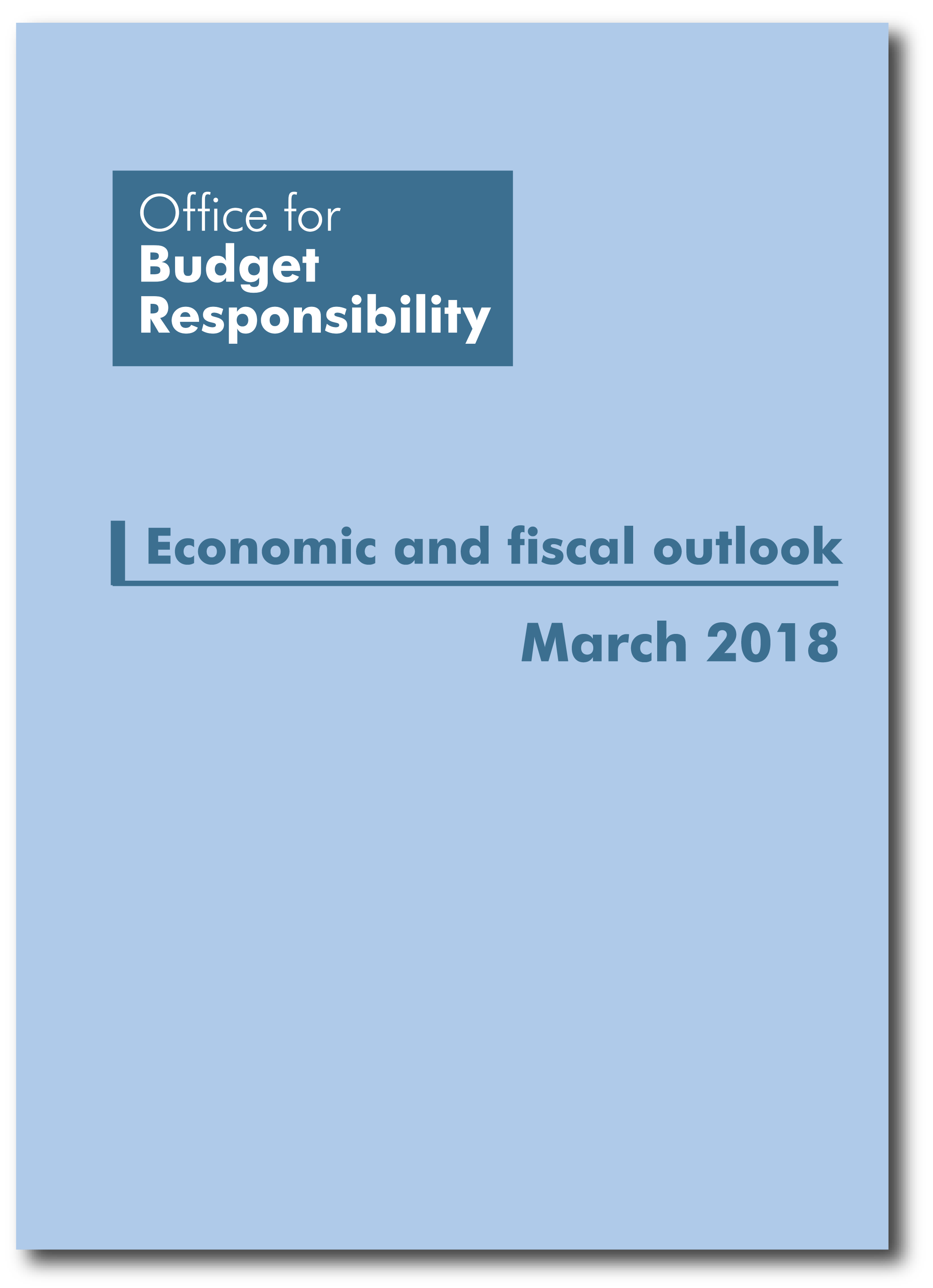 Book cover of Economic and fiscal outlook